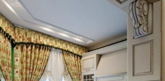 Кухня в сите Прованс: 99 фото, сочетаем обои и шторы Короткие занавески в маленькой кухне в стиле прованс