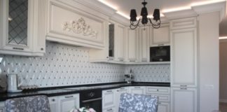 Кухни в Классическом стиле: 6 идей и 109 реальных фото (светлые тона) дизайн белой кухни в классическом стиле